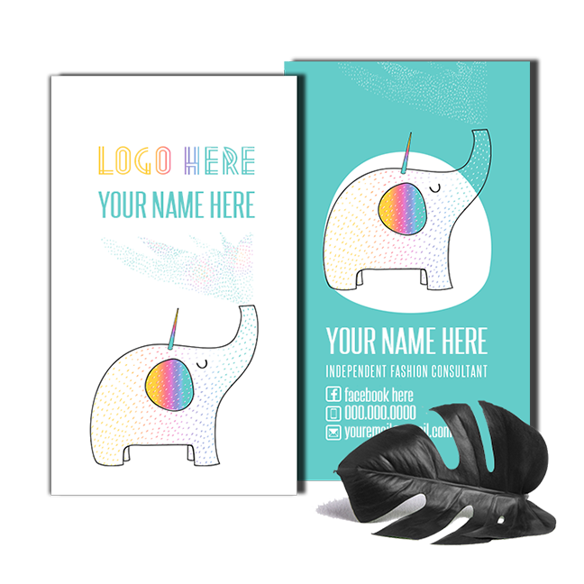 Elephant Business Card