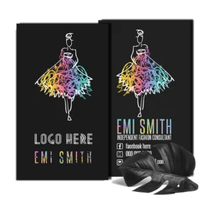 Girl Rainbow Dress Business Marketing Design
