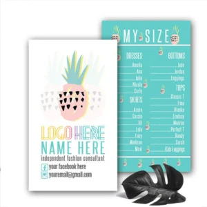 Pineapple My Size Business Card