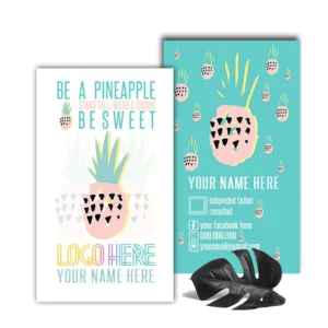 Pineapple Teal Business Card