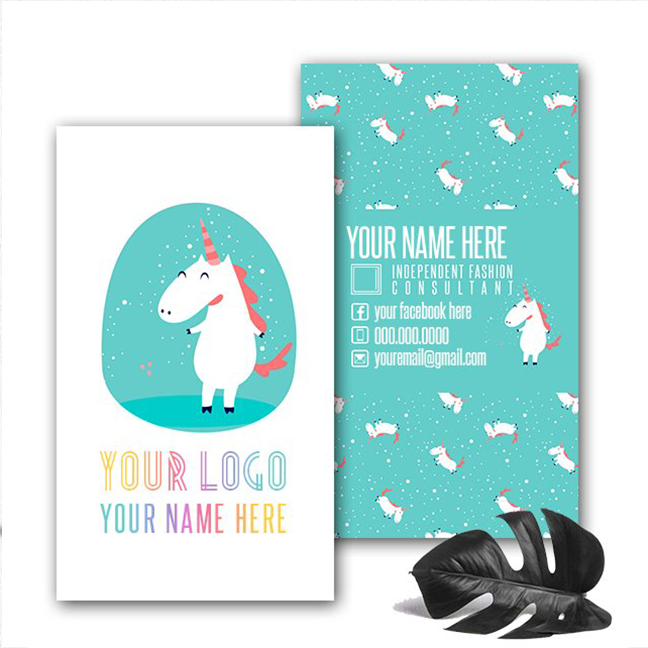 Unicorn Baby Business Card