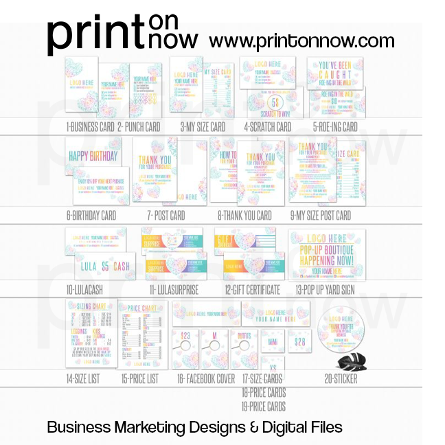 Heart Business Marketing Bundle