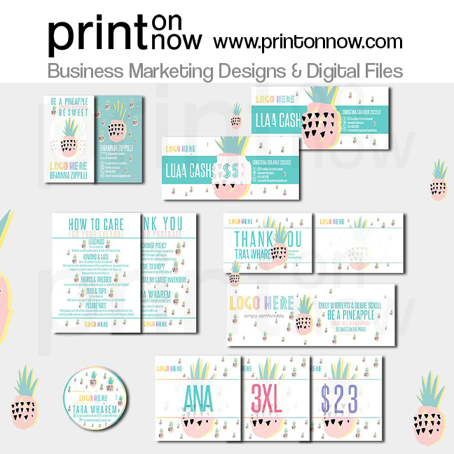 Pineapple Business Marketing Bundle