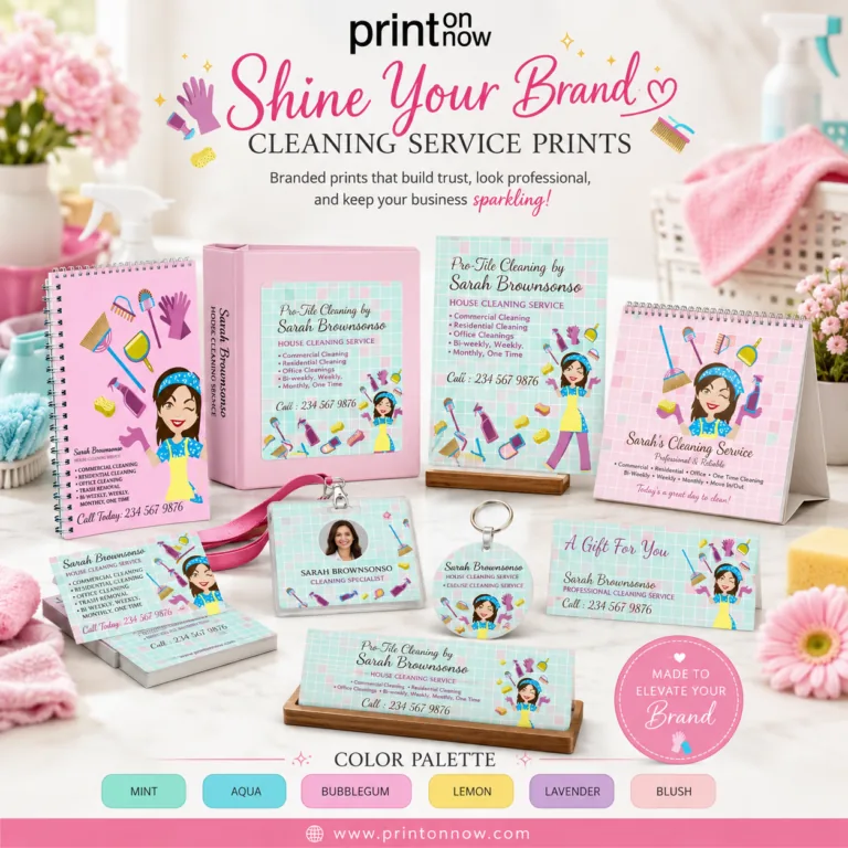 Cleaning Business Cards